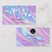 Catering Personal Koch Kitchen Holograph Knifes Visitenkarte (Vorne/Hinten)