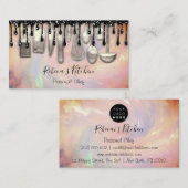 Catering Personal Koch Restaurant Glam Kochen Visitenkarte (Vorne/Hinten)