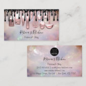 Catering Personal Koch Restaurant Kochtreiber Pink Visitenkarte (Vorne/Hinten)