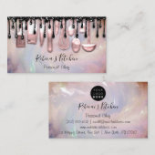 Catering Personal Koch Restaurant Rosa Küche Visitenkarte (Vorne/Hinten)