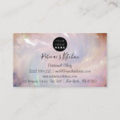 Catering Personal Koch Restaurant Rosa Küche Visitenkarte (Rückseite)