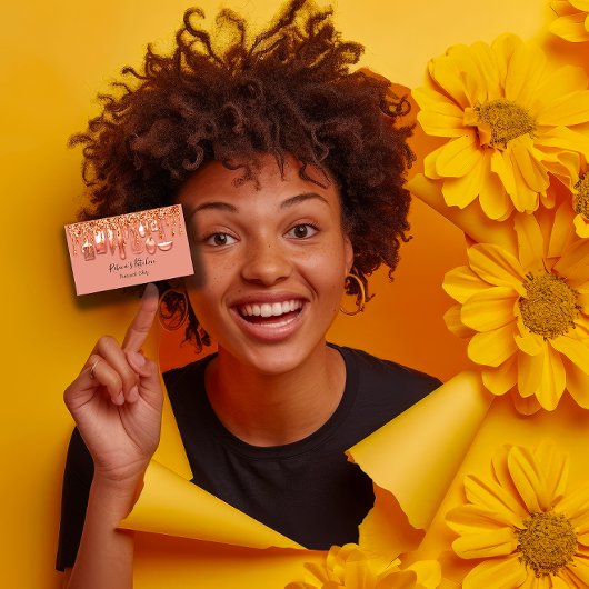 Catering Personal Koch Restaurant Rose Tropfen Bus Visitenkarte