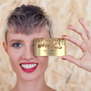 Catering Personal Koch Restaurant Tropfen Rose VIP Visitenkarte