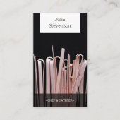 Catering, Persönlicher Koch, Pasta Restaurant, mod Visitenkarte (Vorderseite)