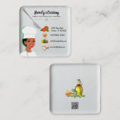 Catering Quadratische Visitenkarte (Vorne/Hinten)