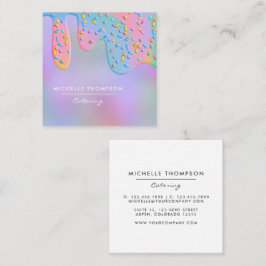 Catering Quadratische Visitenkarte