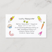 Catering Restaurant Eventplaner Lebensmittelgeschä Visitenkarte (Vorderseite)