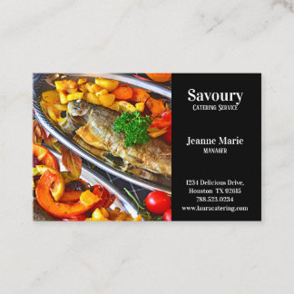 Catering-Restaurant Visitenkarte