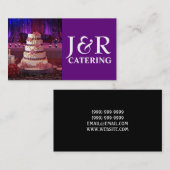 Catering-Restaurant "Wedding Planner", Visitenkarte (Vorne/Hinten)