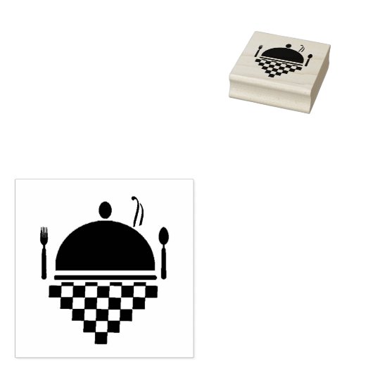 Catering Rubber Briefmarke Gummistempel (Stempel)