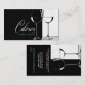 Catering Service Caterer Food Party Planer Visitenkarte (Vorne/Hinten)