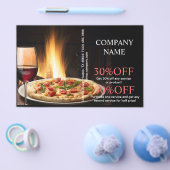 Catering-Service Deluxe Shop Italienische Pizza Flyer (Einzeln)