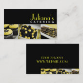 Catering-Service, Verpflegung, Bäckerei - Visitenk Visitenkarte (Vorne/Hinten)