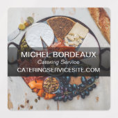 Catering Service Vielen Dank für Ihre Bestellung Etiketten (Design 1)