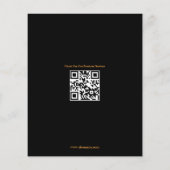 Catering Services Benutzerdefinierter bearbeitbare Flyer (Hinten)