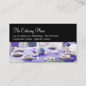 Catering Services Businesscards Visitenkarte (Vorderseite)