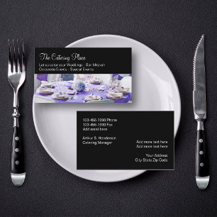 Catering Services Businesscards Visitenkarte