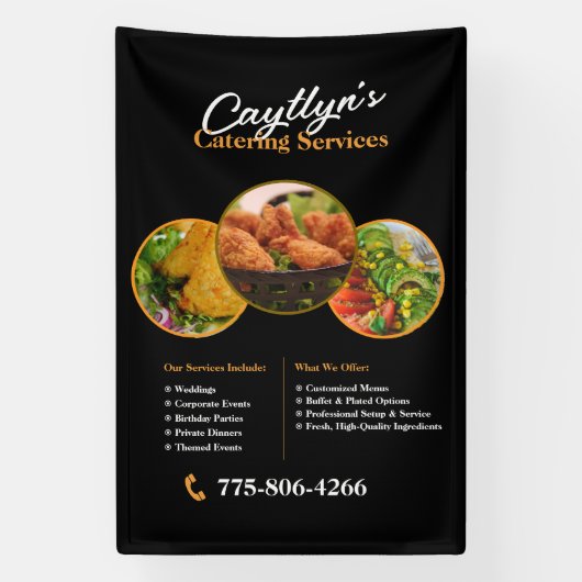 Catering Services Custom Banner (Vertikal)