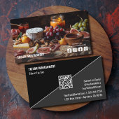Catering Social Media QR-Code Visitenkarte