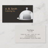 Catering- und Koch-Visitenkarte Visitenkarte (Vorne/Hinten)