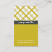 CATERING-UNTERNEHMENSKARTE :: Tischeinstellung 10P Visitenkarte (Rückseite)