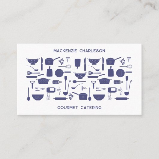 Catering Visitenkarte (Vorderseite)