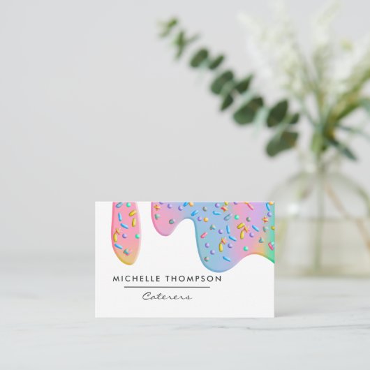 Catering Visitenkarte (Stehend Vorderseite)