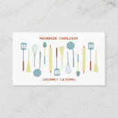 Catering Visitenkarte (Vorderseite)