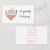 Catering-Visitenkarte Visitenkarte (Vorne/Hinten)