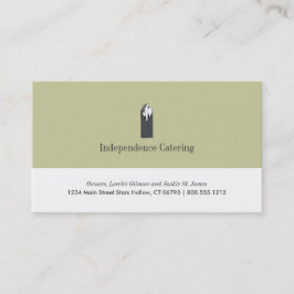 Catering-Visitenkarten Visitenkarte