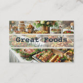 Catering-Visitenkarten Visitenkarte (Vorderseite)