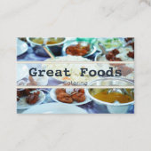 Catering-Visitenkarten Visitenkarte (Vorderseite)