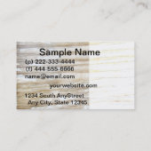 Catering-Visitenkartenvorlage anpassbar Visitenkarte (Rückseite)