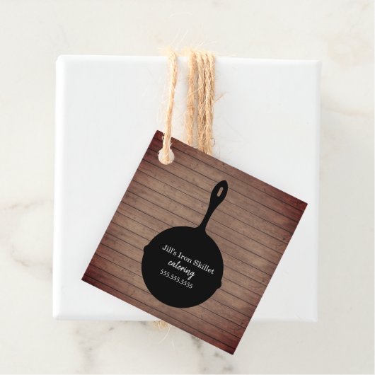 Catering von Eisenerz Geschenkanhänger (Beispiel)