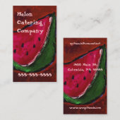 Cateringfirmengeschäftskarte Visitenkarte (Vorne/Hinten)