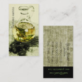 Cateringgeschäftskartenschablone Visitenkarte (Vorne/Hinten)