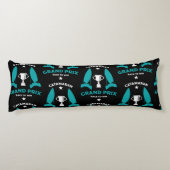 Catermaran Hydrofoil Sailboat Racing Seitenschläferkissen (Rückseite)