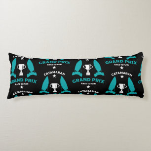 Catermaran Hydrofoil Sailboat Racing Seitenschläferkissen