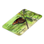 Caterpillar / Butterfly Quote Magnet (Linke Seite)