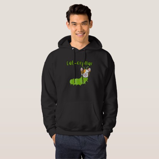 Caterpillar Cat Hoodie (Vorne ganz)