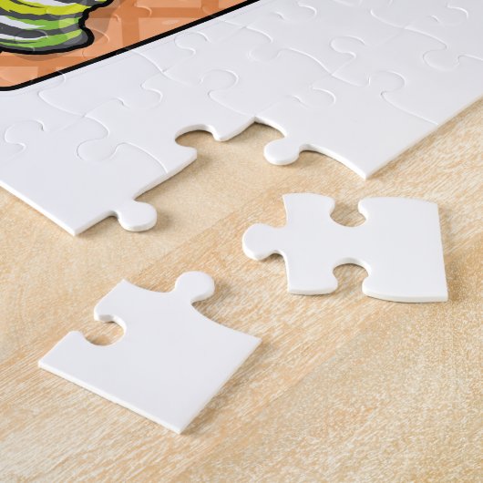 Caterpillar Ice cream Puzzle (Seite)