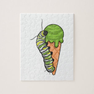 Caterpillar Ice cream Puzzle