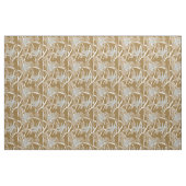 Caterpillar Maximalist rustikal tropisch - braun Stoff (Fat Quarter (45,7 x 55,9 cm))