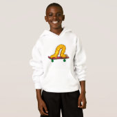 Caterpillar Skater Skateboard Hoodie (Vorne ganz)