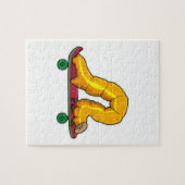 Caterpillar Skater Skateboard Puzzle (Horizontal)