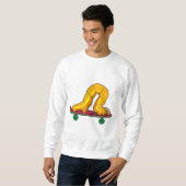 Caterpillar Skater Skateboard Sweatshirt (Vorne ganz)