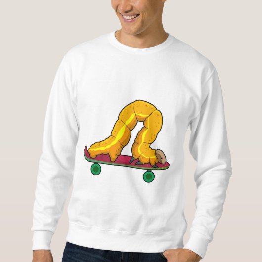 Caterpillar Skater Skateboard Sweatshirt (Vorderseite)