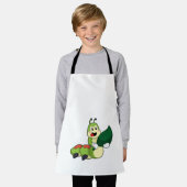 Caterpillar with Leaf Schürze (Getragen)