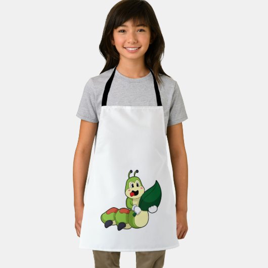 Caterpillar with Leaf Schürze (Insitu)