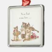 Caterwaulage Premium Square Ornament (Links)